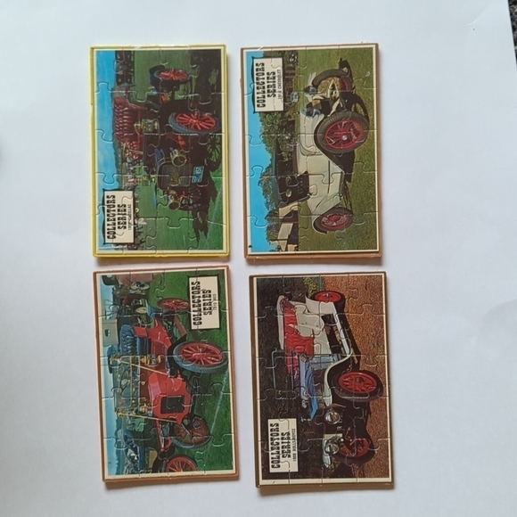 Vintage Collectors Series Make A Puzzle PostCard Brand New Sealed Lot of 4 - Picture 1 of 6
